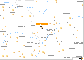 map of Kirimba