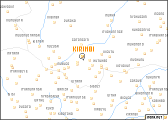 map of Kirimbi