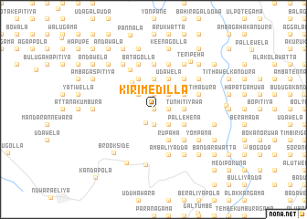 map of Kirimedilla