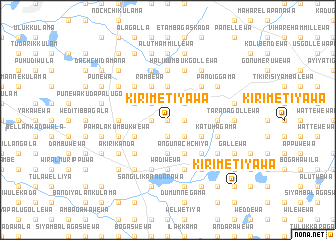 map of Kirimetiyawa