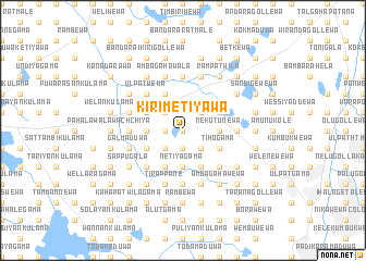 map of Kirimetiyawa