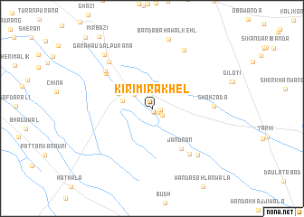 map of Kiri Mira Khel