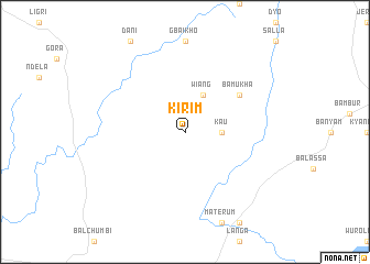 map of Kirim