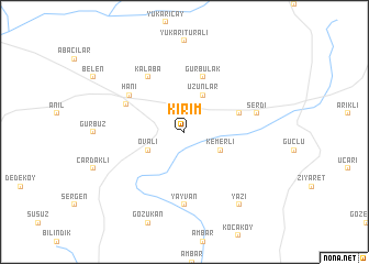 map of Kırım