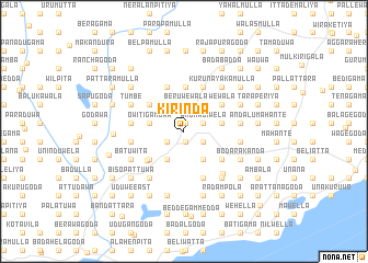 map of Kirinda