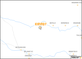 map of Kirindy
