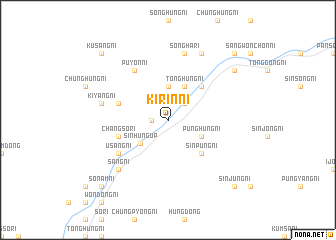 map of Kirin-ni