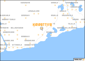 map of Kiripattiya