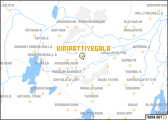 map of Kiripattiyegala