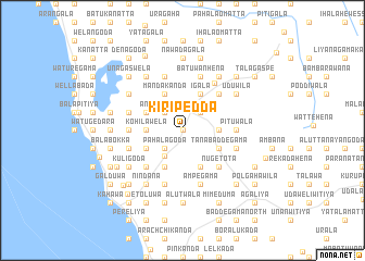 map of Kiripedda