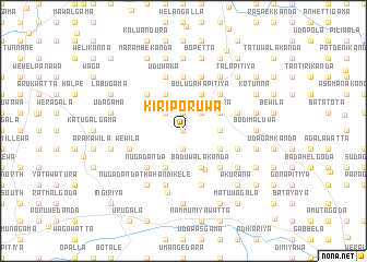 map of Kiriporuwa