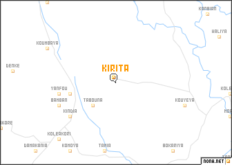 map of Kirita