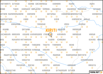 map of Kiriti