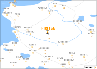 map of Kiritse