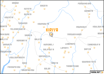 map of Kiriya