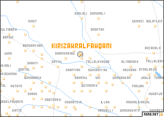 map of Kīrī Zawr al Fawqānī