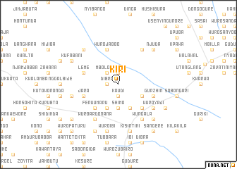 map of Kiri