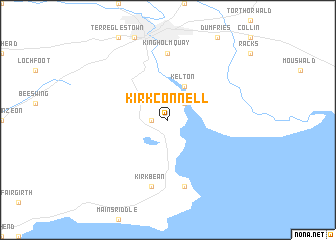 map of Kirkconnell