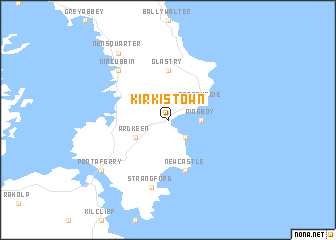 map of Kirkistown