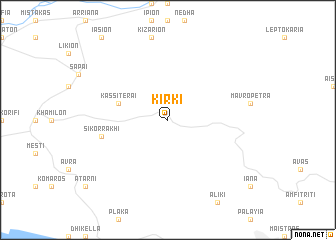 map of Kírki