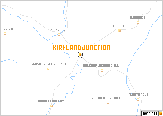 map of Kirkland Junction