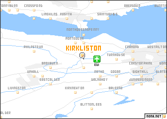 map of Kirkliston