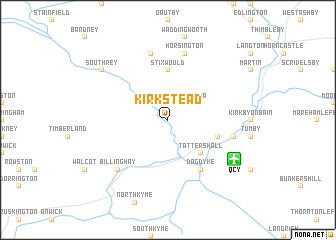 map of Kirkstead