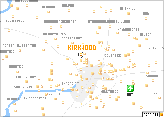 map of Kirkwood