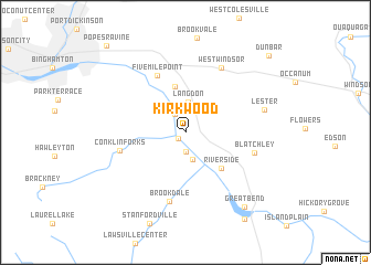 map of Kirkwood