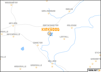 map of Kirkwood