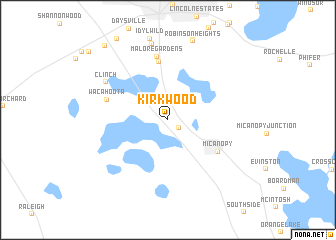 map of Kirkwood