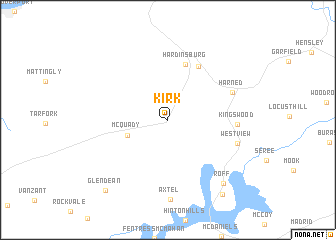 map of Kirk