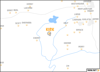 map of Kirk