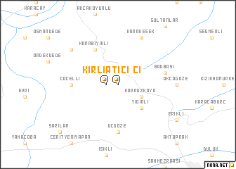 map of Kirliatıcı