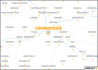 map of Kirma Ham Koré