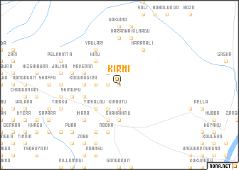 map of Kirmi