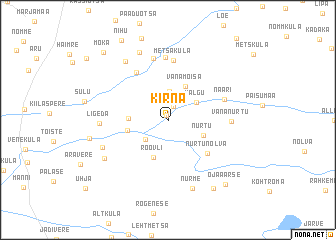 map of Kirna