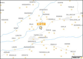 map of Kirna