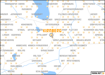 map of Kirnberg