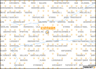 map of Kirnham