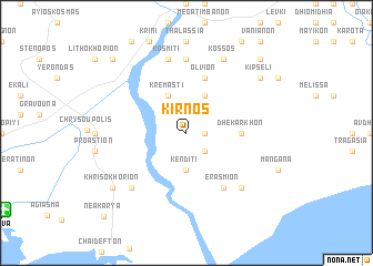 map of Kírnos