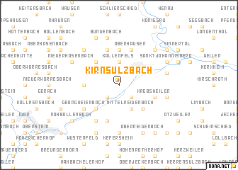 map of Kirnsulzbach