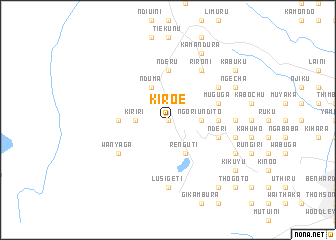 map of Kiroe