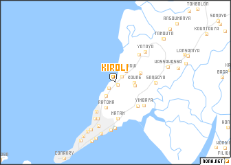 map of Kiroli