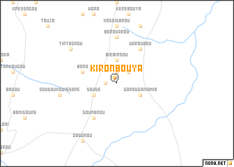 map of Kironbouya