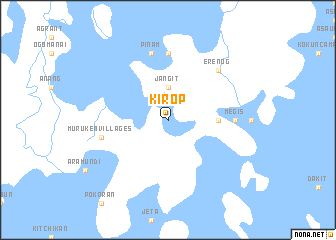 map of Kirop