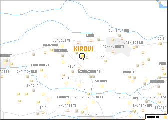 map of Kirovi