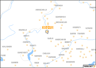 map of Kirovi