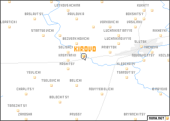 map of Kirovo