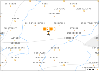 map of Kirovo